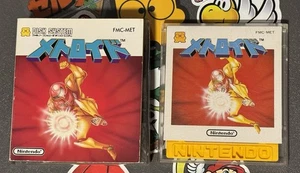 Metroid Nintendo Famicom Disk System COMPLETO Giappone importazione venditore USA TESTATO - Foto 1 di 8