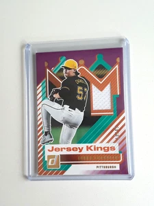2025 DONRUSS BUBBA CHANDLER JERSEY KINGS RELIC PURPLE SP#18/49-PIRATE STUD-JK-BC - Picture 1 of 1