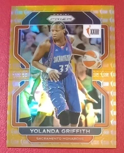 Yolanda Griffith /49 Orange Prizm WNBA Logo SSP 2022 Panini Prizm WNBA #163 - Picture 1 of 3