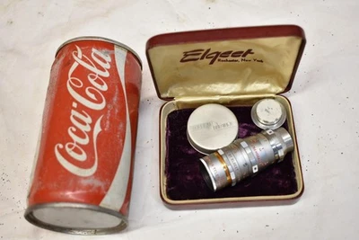 Lote Bonito Teleobjetivo Opto-Navitar Egleet 38mm De Colección Lente Wollensak Harrison Foto 1 de 4