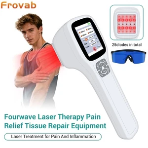 Dispositivo de terapia láser frío batería 2500mW LLLT para deportes y clínica dolor inflamación - Imagen 1 de 15