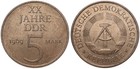Deutschland - DDR 5 Mark Sondermünzen 1968-1990 A - verschiedene Jahrgänge
