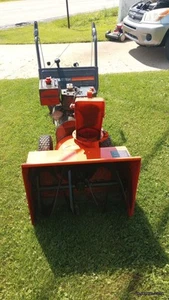 Ariens Deluxe ST24LE 254cc Two Stage Snow Blower - Red - Picture 1 of 9