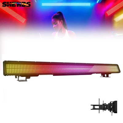 SHEHDS IP65 250W LED RGB Wash Strobe Light Spliced Stage Club Party Effect Light - Image 1 of 4