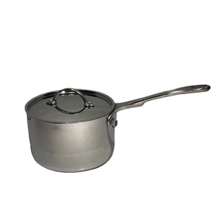 Martha Stewart Everyday 3 Quart Edelstahl Kochtopf Topf mit Deckel - Bild 1 von 12