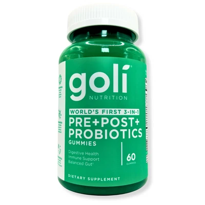 Goli Nutrition – Pre + Post + Probiotics Gummies (60 Count) - Image 1 of 4