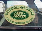 LAND ROVER STICKER FROM IRELAND WATERFORD 4X4 CENTRE 7"x4.75" Inches. NEW!!