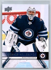 Cubierta superior 2021 #T-74 Connor Hellebuyck Winnipeg Jets 2006-07 retro - Imagen 1 de 2