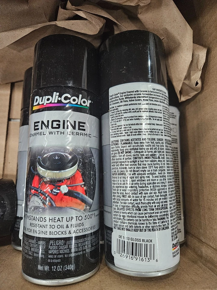 ESMALTE MOTOR DUPLI COLOR NEGRO CON CERÁMICA DE1613 6 LATAS Foto 1 de 1