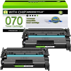 2PK CRG070 Black Toner Cartridge for Canon imageCLASS MF465dw MF462dw LBP246dw - Picture 1 of 9