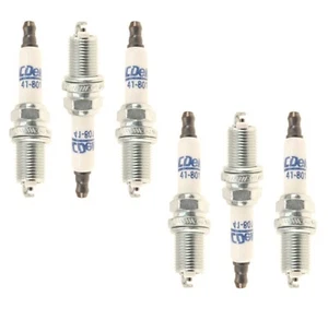 Set Of 6 Spark Plugs Double Platinum AcDelco For Volvo S80 1999-2005 2.9L L6 - Picture 1 of 1