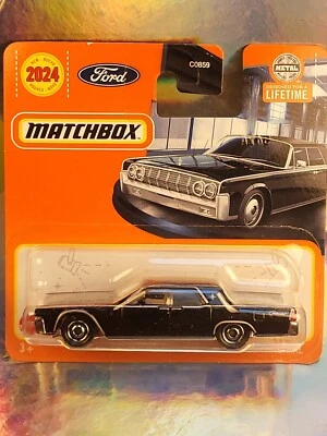 Diecast 1:55 MATCHBOX 1964 LINCOLN CONTINENTAL mint in box 21/100 - Immagine 1 di 4