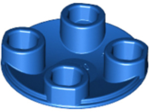LEGO Fliesen Gleitfliesen Boat Stud 2x2 blau 2654 4208686 4278276 - Menge wählen