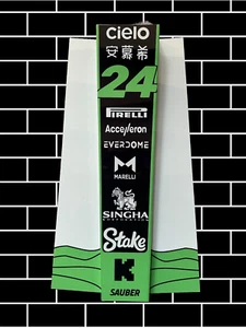 Zhou Guanyu Replica Stake F1 Team Sauber F1 Nasenkegel 2024 - Bild 1 von 11