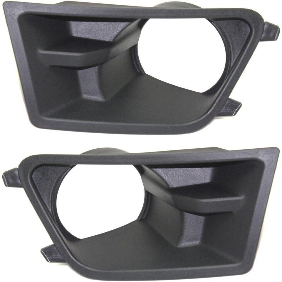 For 2010-2012 Ford Mustang Fog Light Trim Left & Right with Fog Light Hole 2pc Foto 1 de 4