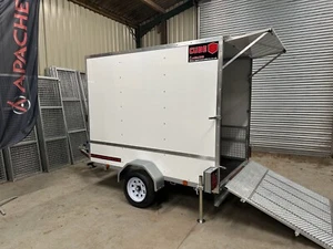 New 6x4 Box Van Trailer 6ft High Cube Plus 6x4 Box Trailer UK Delivery inc Vat ✅ - Picture 1 of 24