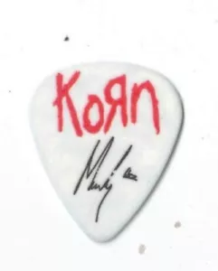 Korn James Munky Shaffer Plettro per chitarra firmato - Foto 1 di 2
