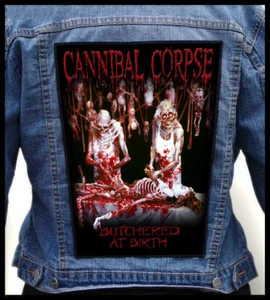 CANNIBAL CORPSE - Butchered at Birth -- Backpatch Back Patch for Battlevest - Bild 1 von 3