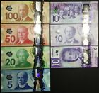 Banknote - Set Of Canada Frontiers Series Polymer Banknotes, Unc