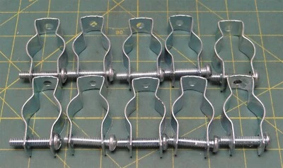 10pk. Halex #1 ACC Zinc-Plated Steel Conduit & Pipe Hangers 3/4" EMT, 3/4" H.W. - Image 1 of 3