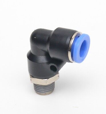 1/4 OD Tube X 1/8 Npt Male Elbow Push To Connect Fitting L 90 Degree  • 7.78$