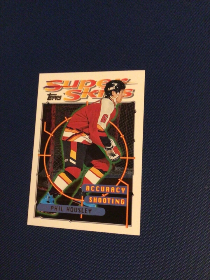 1996 Topps Phil Housley Super Skills Card - Image 1 of 2