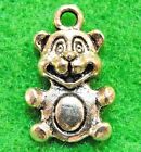 20pcs. Tibetan Silver Bear Cute Charms Pendants Earring Drops Findings An107