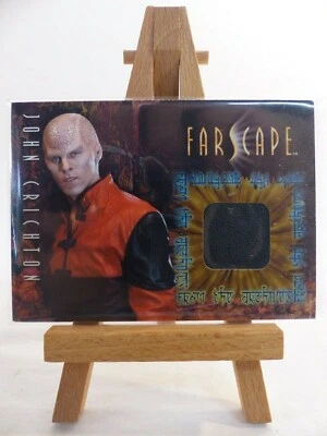 Farscape Season 2 costume relic trading card CC3 Ben Browder John Crichton black - Image 1 of 3