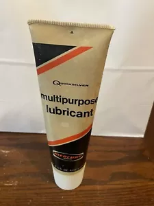 VINTAGE QUICKSILVER Multipurpose Lubricant - Mercury - Full Tube - Picture 1 of 3