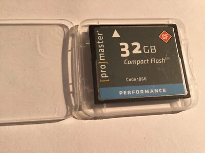 1pcs 32gb Pro master CF I compactflash memory cards for Nikon canon CF - Image 1 of 2