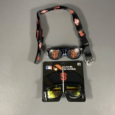 San Francisco Giants MLB Lot Game Shades, Sunglasses, keychain Lanyard - Image 1 of 4