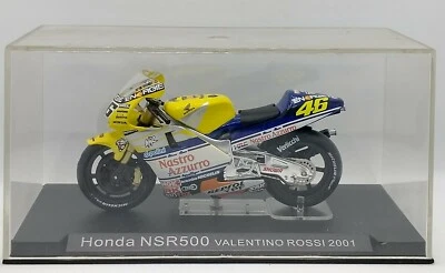 1/24 DEAGOSTINI IXO - HONDA NSR500 VALENTINO ROSSI 2001 MOTO DIECAST Foto 1 de 2