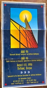 RARE 13th Artifical Intelligence conference promo poster 1996 - Bild 1 von 1