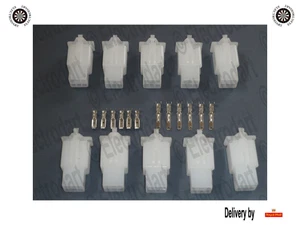 10 x 6 Way Pin 2.8mm Honda Motorcycle Car Electrical Connector Plug & Socket Set - Picture 1 of 2