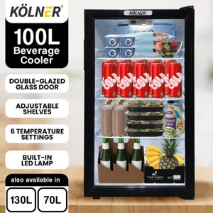 Kolner Beverage Cooler Bar Fridge 100L - Picture 1 of 9