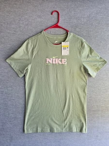 Camiseta Nike Blooming verde claro para hombre talla S HJ0618-370 - Imagen 1 de 9