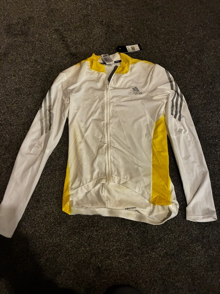Medium Long Sleeve Men’s Adidas Supernova Cycling Jersey - Image 1 of 4