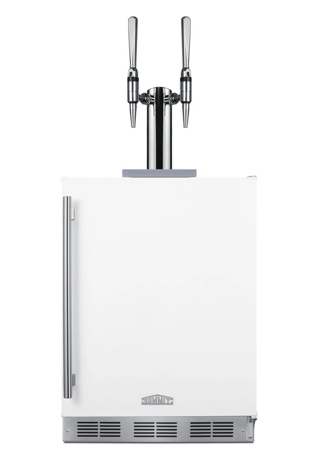 Summit SBC58BIADANCFTWINLHD 24"W 5,5 Cu. Café incorporado - blanco Foto 1 de 1