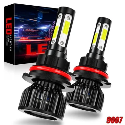 Para Ford Crown Victoria 2002-2005 2x 9007 6000K Bombilla Faro LED Viga Alta-Baja Foto 1 de 4