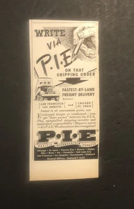 Vintage Pacific Intermountain Express Freight Delivery Magazine Ad 0C25 - Bild 1 von 2