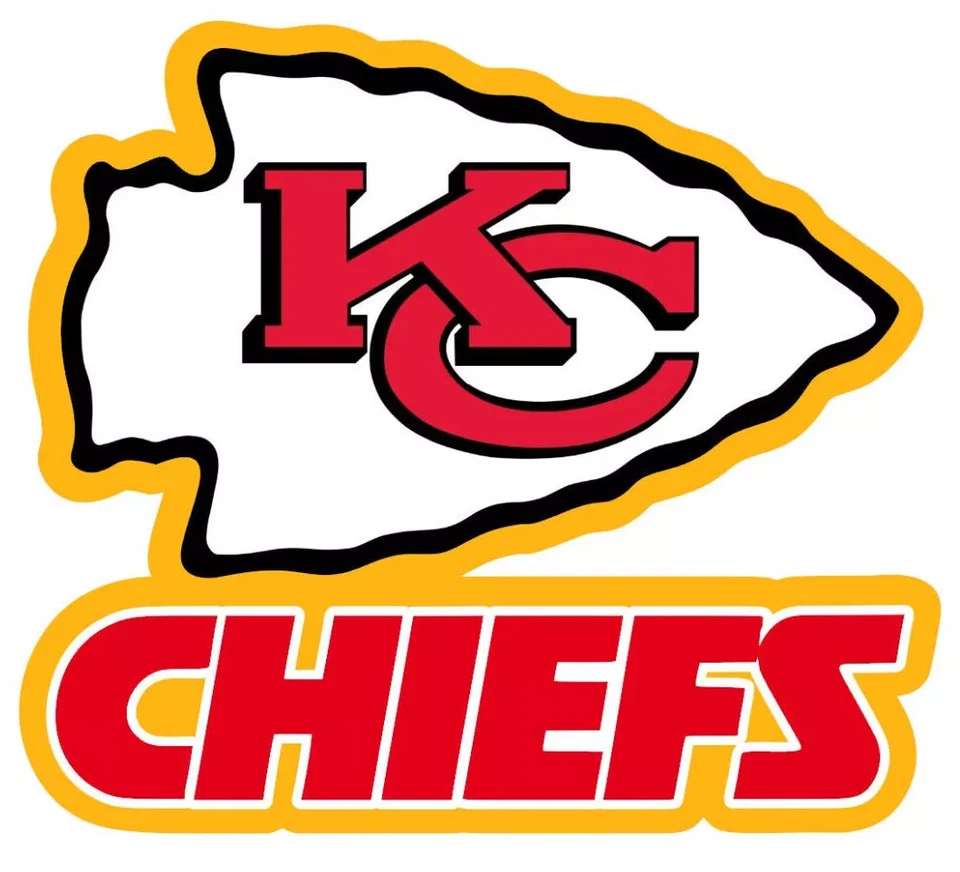Pegatina/calcomanía de vinilo resistente a la intemperie con logotipo de Kansas City Chiefs 09 Foto 1 de 1