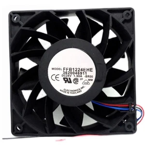 For DELTA FFB1224EHE -R00 DC 24V 1.5A 120*120*38MM Inverter Cooling Fan 3-Wire - Afbeelding 1 van 1
