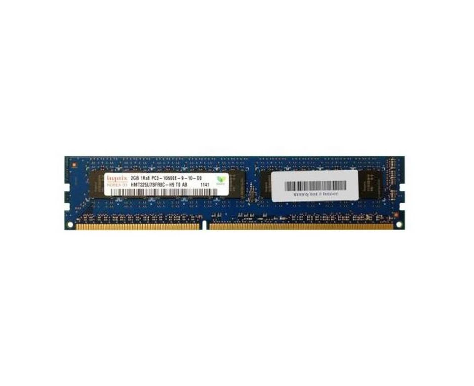 RAM Hynix 2GB 1Rx8 PC3-10600E DDR3 UDIMM 1333MHz HMT325U7BFR8C-H9 - Image 1 of 1