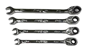 NEW Snap-on Tools Metric Reversible Ratcheting Wrench SET 4 PCS 6-9mm SOXRRM704A - Picture 1 of 4
