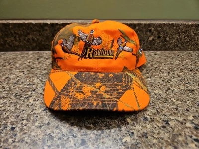 Mossy Oak Naranja Camuflaje Rambow Unisex Sombrero Gorra Ajustable NUEVO Faisanes Foto 1 de 4