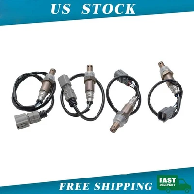 4X Oxygen O2 Sensor For 2004 2005 2006 Lexus RX330 Base V6 3.3L Up+Downstream - Image 1 of 4