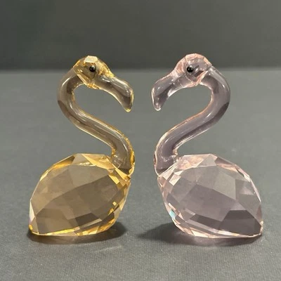 "Lovelots Swarovski Flamingos Claude & Claudine 5136525 rosa y naranja 2""" Foto 1 de 4