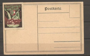 Austria Old Postcard with Nice Label! - Picture 1 of 2
