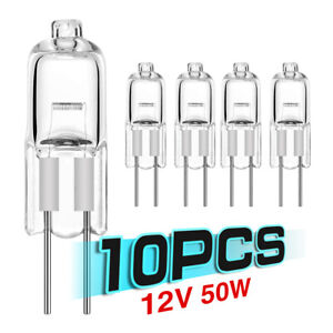 10Pcs 12V JC Type Light Energy Saving Lot Bulb Halogen Lamp G4 LED Clear 5W-50W