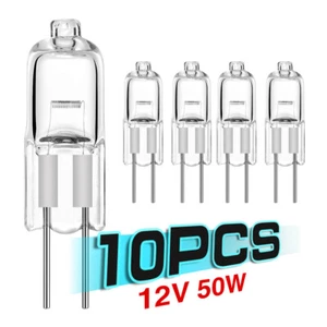 10Pcs 12V JC Type Light Energy Saving Lot Bulb Halogen Lamp G4 LED Clear 5W-50W - Picture 1 of 9